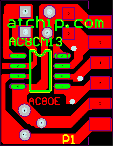軟封裝OTP語(yǔ)音芯片原理圖